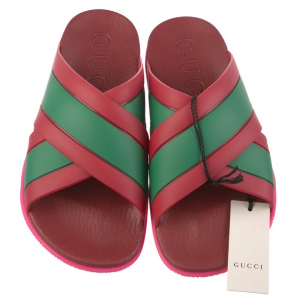 Gucci Rubber Slides - Picture 1 of 5
